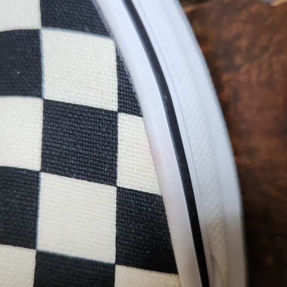 Vans Classic Slip On Checkerboard Sneakers M7.5/W9 - Picture 6 of 7